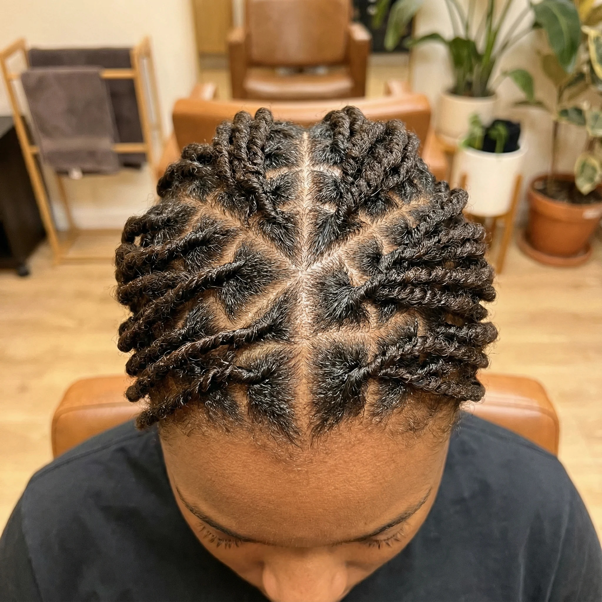 Medium Locs - Retwisted Style